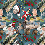 Christmas - Design 121 - Serious Clark Fabric