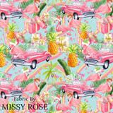 Christmas - Design 125 - Flamingo Fabric