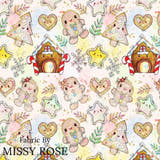 Christmas - Design 135 - Gingerbread Fabric