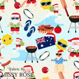 Christmas - Design 153 - Summer Fabric