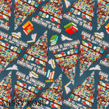 Christmas - Design 160 - Books Fabric
