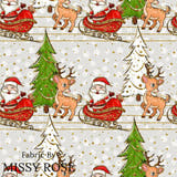 Christmas - Design 193 - Sleigh Fabric