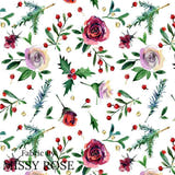 Christmas - Design 213 - Floral Fabric