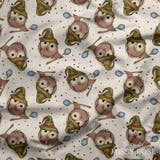 Design 1011 - Magical Owls Fabric