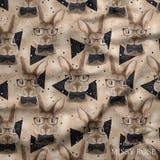 Design 1034 - Neutral Bunny Fabric