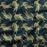 Design 1056 - Crocodile Fabric
