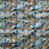 Design 1115 - Dirtbike Fabric