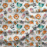Design 1122 - Cute Animal Face Fabric