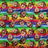 Design 115 - Rainbow Ice Cream Fabric
