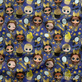 Design 1181 - Navy Cuties Fabric