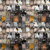 Design 146 - Catt Butt Fabric
