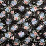 Design 160 - Black and Blue Floral