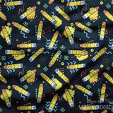 Design 213 - Navy Epi Pen Fabric