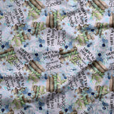 Design 222 - Books Fabric