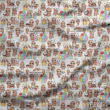 Design 27 - Birthday Sloth Fabric