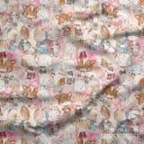 Design 329 - Cute Cats Fabric