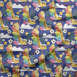 Design 337 - Sleepy Giraffe Fabric