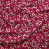 Design 439 - Red Nurse Fabric