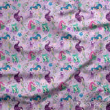 Design 503 - Purple Mermaid Fabric
