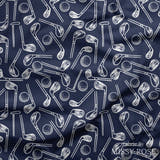Design 524 - Navy Golf Fabric