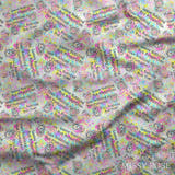 Design 634 - Footprints Fabric