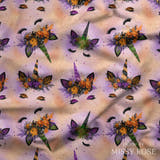 Design 688 - Halloween Unicorn Fabric