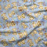 Design 693 - Blue Lion Fabric