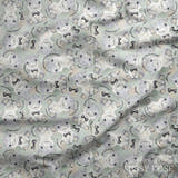 Design 807 - Grey Hippo Fabric