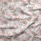 Design 828 - Pink Cats Fabric