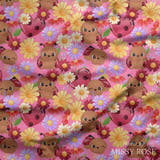 Design 849 - Pink Lady Bug Fabric