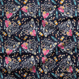 Design 856 - Navy Nursing Fabric