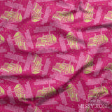 Design 864 - Truckers Wife Fabric