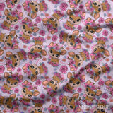 Design 888 - Purple Deer Fabric