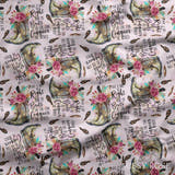 Design 93 - Cowgirl Boots Fabric