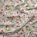 Design 996 - Pink Woodlands Fabric