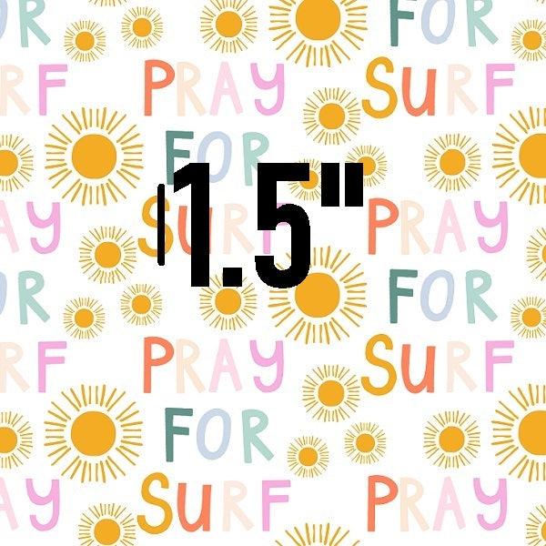 Indy Bloom Fabric - Laguna Summer - Pray For Surf In Sunshine 10 - Fabric by Missy Rose Pre-Order