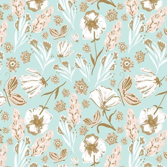 IB Princess Peonies - Butterfly Fields 02 - Fabric by Missy Rose Pre-Order