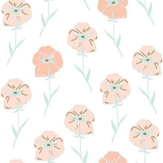 IB Princess Peonies - Poppies 03 - Fabric by Missy Rose Pre-Order