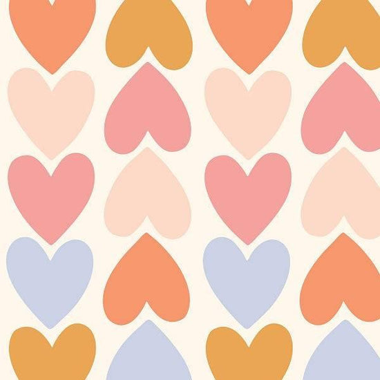 Indy Bloom Fabric - - Sucker For You -  Heart Tracks 02 - Fabric by Missy Rose Pre-Order