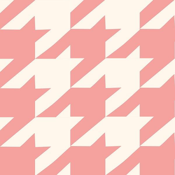 Indy Bloom Fabric - - Sucker For You - Hounds Tooth in Bubblegum 12 - Fabric by Missy Rose Pre-Order