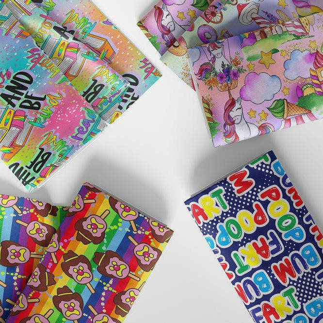 Bright/Colourful fabric collection - custom printed to order by the metre | Fabric by Missy Rose