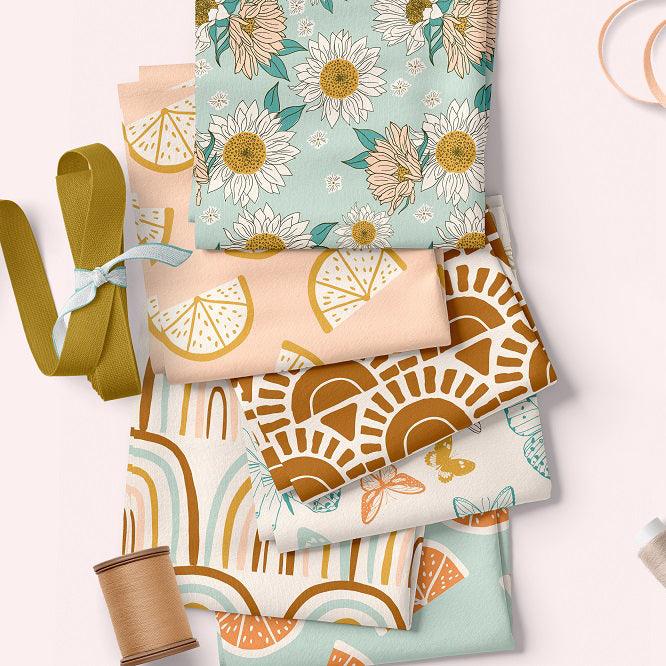 Boho Summer - Indy Bloom fabric collection - custom printed to order by the metre | Fabric by Missy Rose
