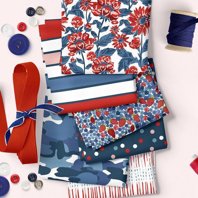 Liberty by Indy Bloom fabric collection - custom printed to order by the metre | Fabric by Missy Rose