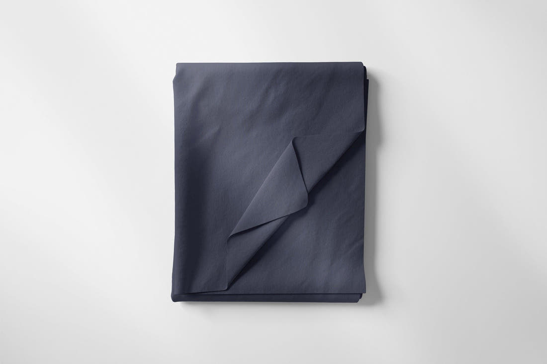 Navy Solid Knit 220 Fabric – made-to-order custom fabric by the metre | Fabric by Missy Rose