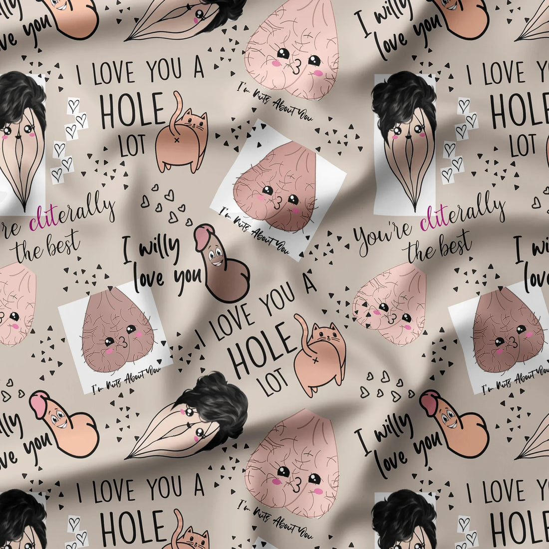 Swear Word Fabric 104 – swear word fabric Australia, custom printed pre-order | Fabric by Missy Rose