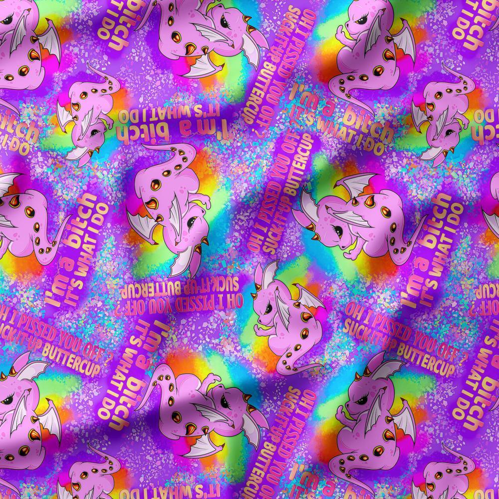 Novelty Swearing Fabric 114 – rude funny novelty fabric, pre-order by the metre | Fabric by Missy Rose