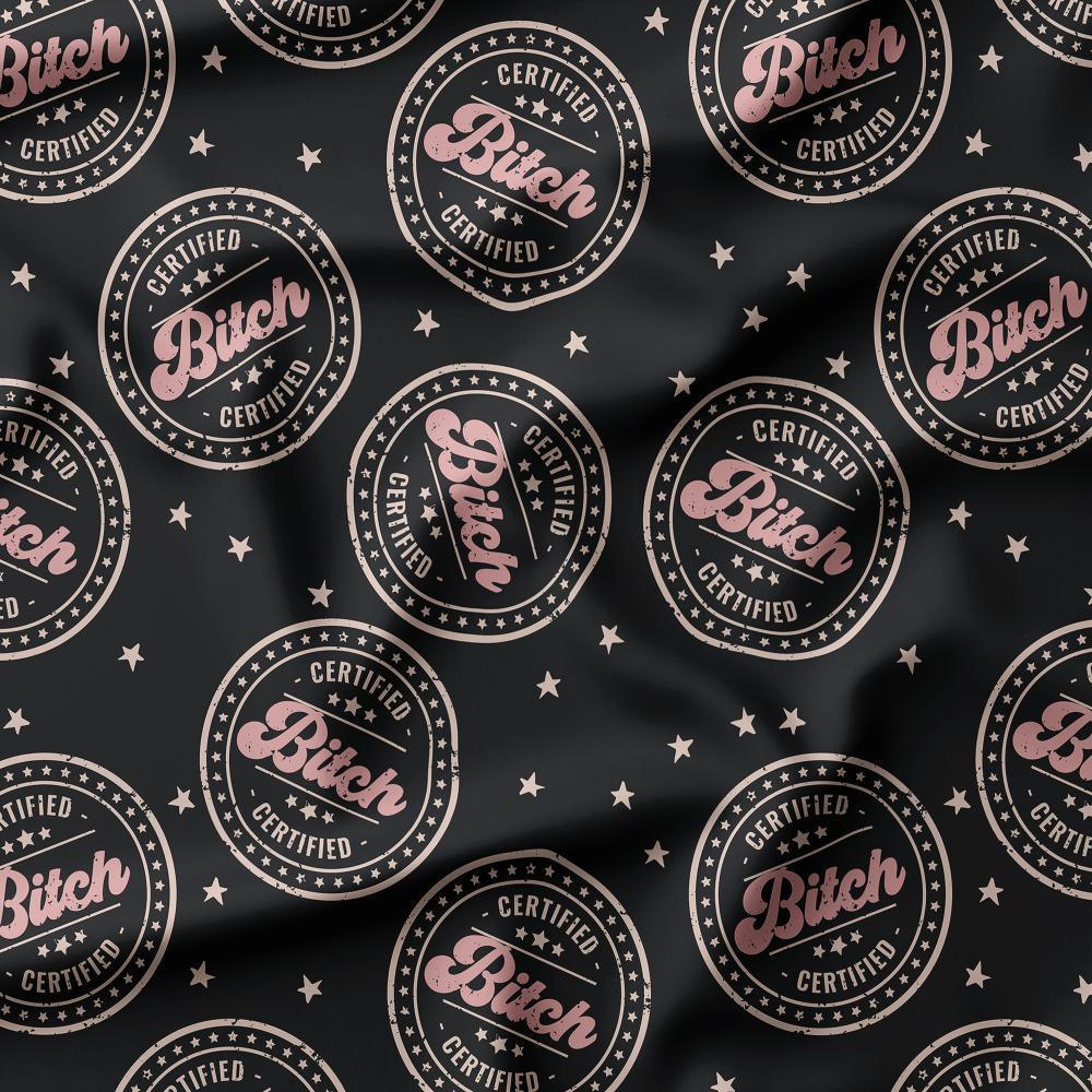 Novelty Swearing Fabric 117 – rude funny novelty fabric, pre-order by the metre | Fabric by Missy Rose