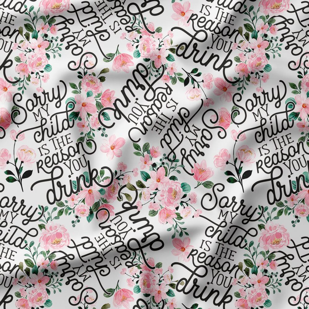 Novelty Swearing Fabric 118 – cheeky rude print fabric for sewing, pre-order | Fabric by Missy Rose