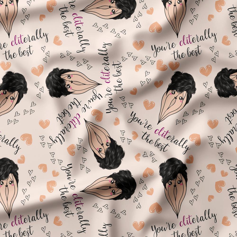 Novelty Swearing Fabric 121 – rude funny novelty fabric, pre-order by the metre | Fabric by Missy Rose