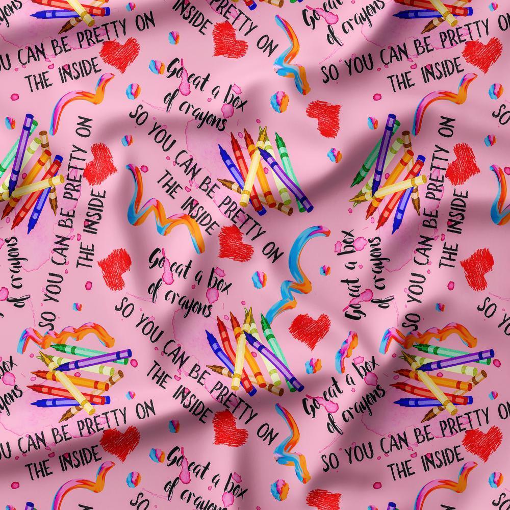 Novelty Swearing Fabric 127 – cheeky novelty fabric by the metre, made-to-order | Fabric by Missy Rose